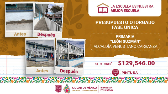 RENDICIÓN DE CUENTAS ESCUELA PRIMARIA LEÓN GUZMÁN