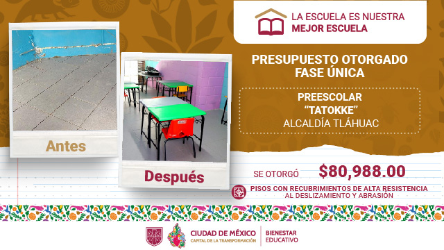 RENDICIÓN DE CUENTAS PREESCOLAR TATOKKE